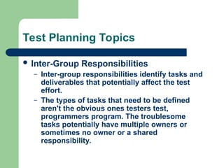 Unit 2 - Testplanning in software testing.ppt