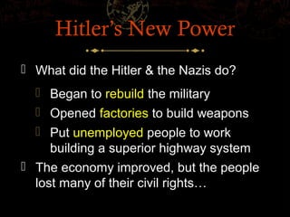 Unit 2 wwii- rise of nazism | PPT