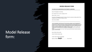 Model Release
form:
 