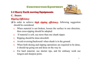 Construction equipment all for civil engg | PDF
