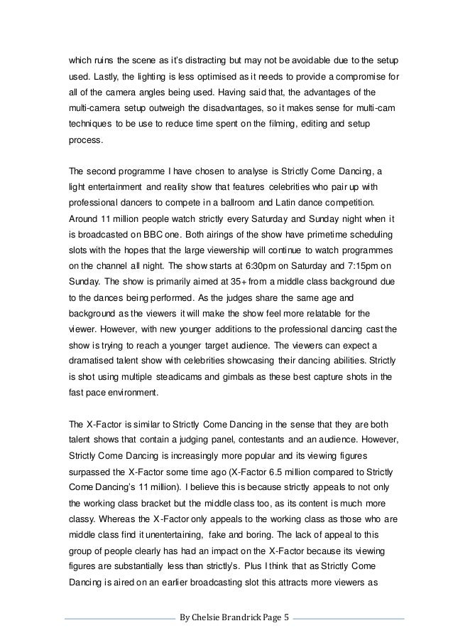 Essay about dance competition