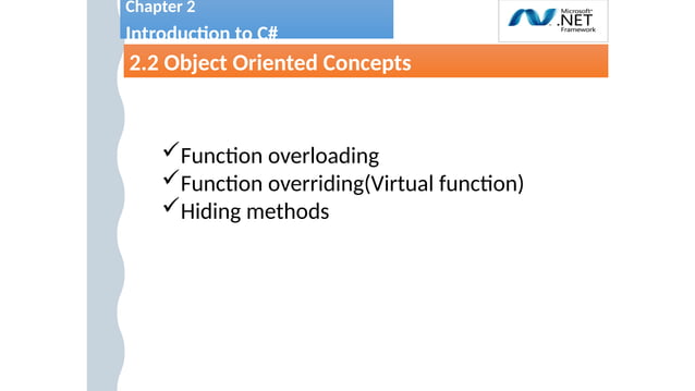 Unit2_4.pptx Object Oriented Concepts . | PPT