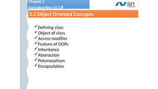 Unit2_4.pptx Object Oriented Concepts . | PPT