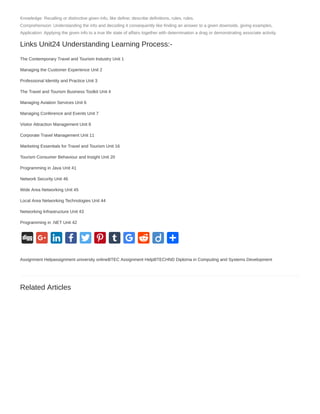 Unit24 understanding learning process | PDF