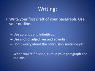 Unit 25: More Infinitives | PPSX