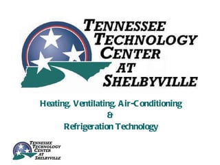 Heating, Ventilating, A ir-C onditioning
                  &
      Refrigeration Technology
 