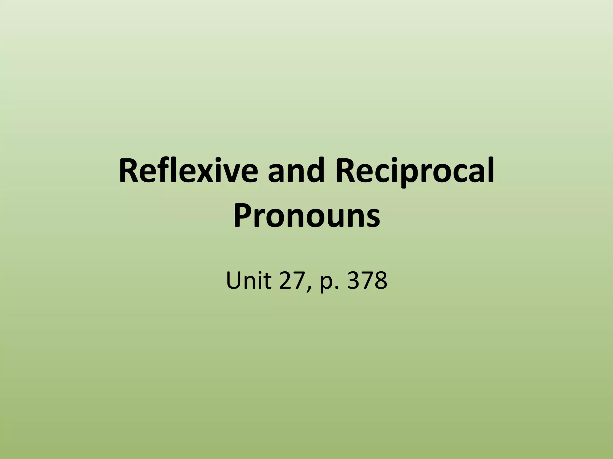 Finally Understand Reciprocal Pronouns: Easy Examples - ims9yjj