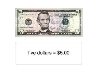 american money | PPT