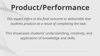 Developing Authentic Performance Tasks Using the GRASPS Model for ...