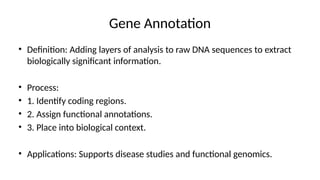 Annotation Examples Biology Introduction to Biological Databases.pptx