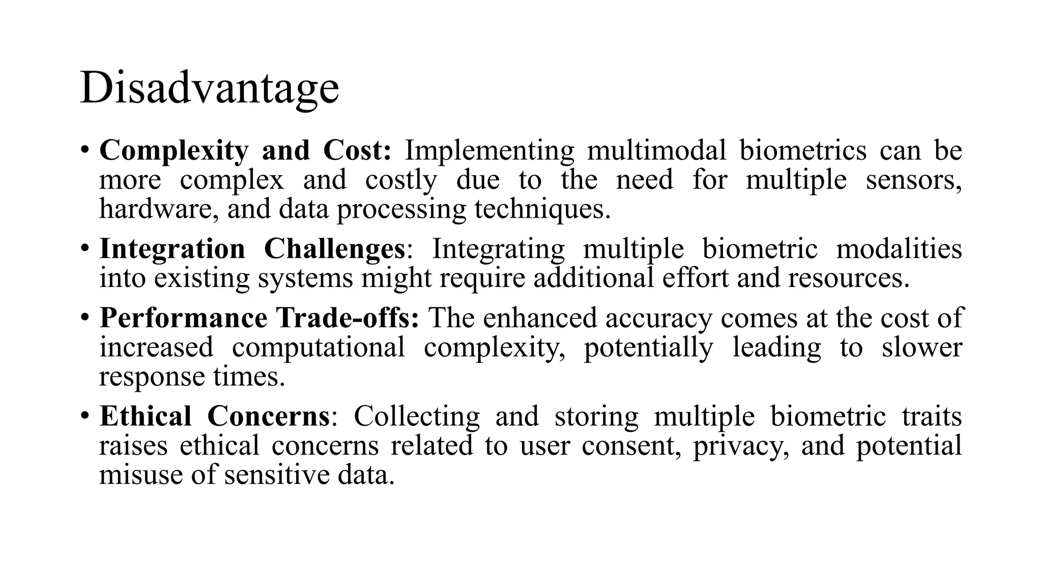 BIOMETRY - MULTIMODAL BIOMETRICS AND ITS CHARACTERISTICS , POSITIVE AND ...
