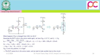 11/2/2020 Dr. Piyush Charan, Dept. of ECE, Integral University, Lucknow 14
 
