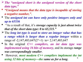 UNIT 2 (C++)-DATA TYES AND VARIABLES.ppt