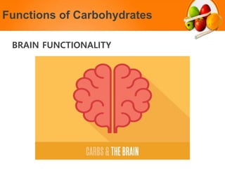 Functions of Carbohydrates
BRAIN FUNCTIONALITY
 