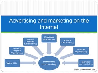Advertising and marketing on the
Internet
 