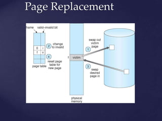 Page Replacement
 
