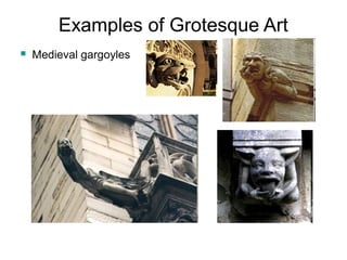 Gr. 9 Clay - Grotesque Art | ODP