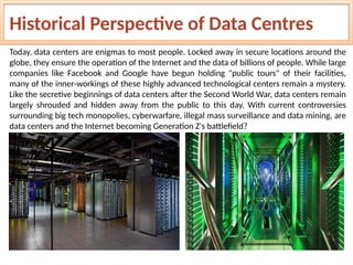 Comprehensive Overview of Cloud Infrastructure and Data Center ...