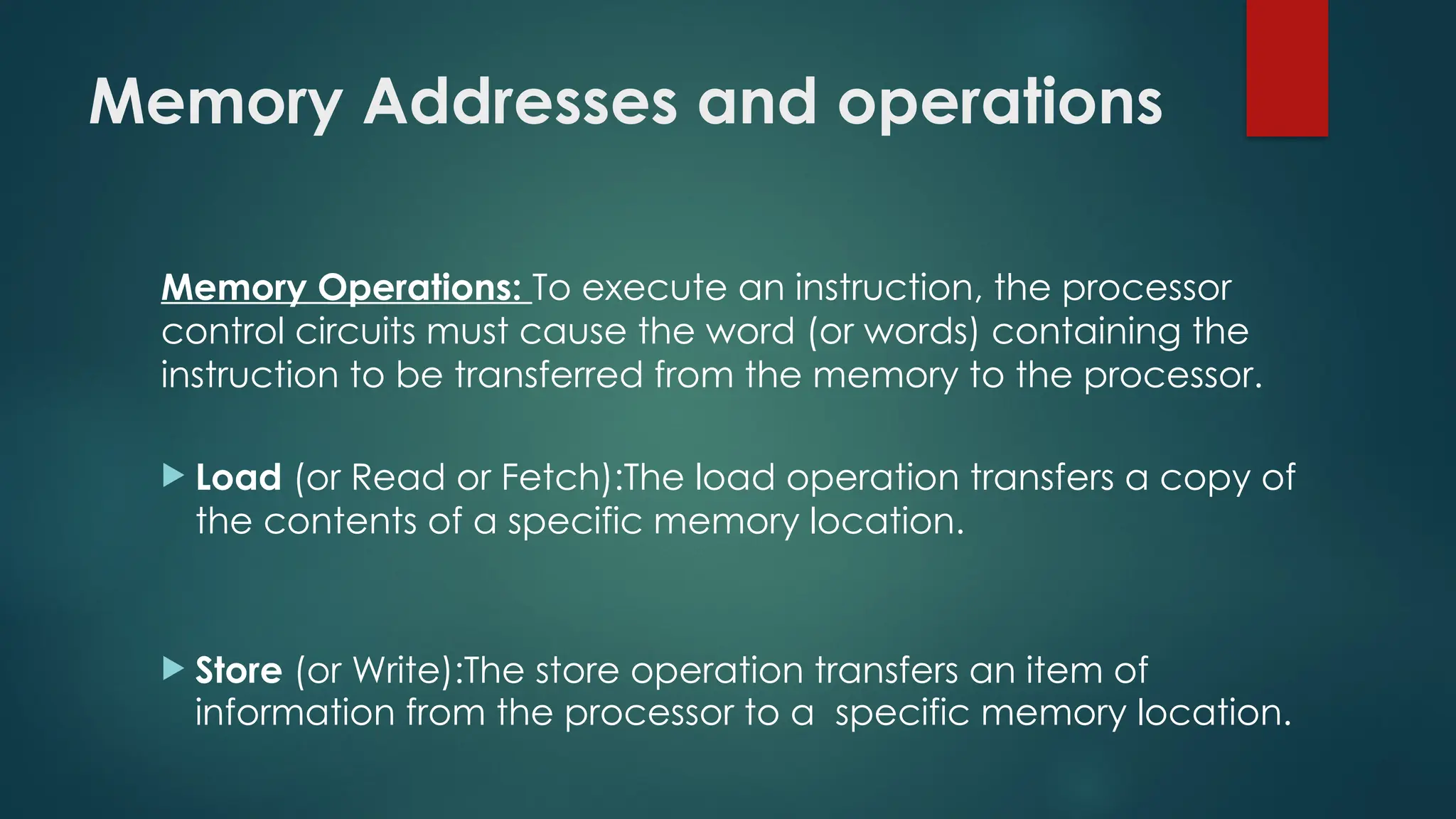 Computer Organization and Architecture presentation | PPTX