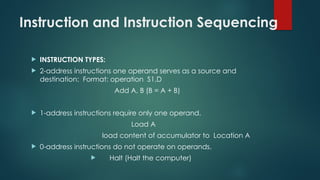 Computer Organization and Architecture presentation | PPTX