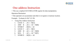 Comprehensive Overview of Computer Organization and Architecture: Basic ...