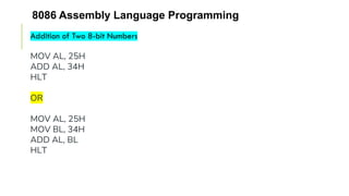 Unit 2 (Complete) - Programming of 8086.pdf