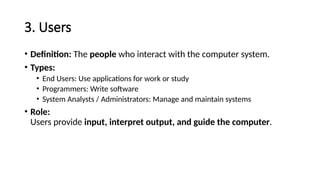 Comprehensive Overview of Computer Hardware and Architecture ...