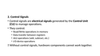 Signals Hardware Comprehensive Overview of Computer Hardware and Architecture ...