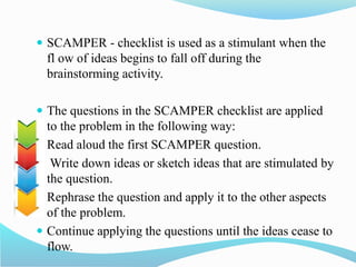 Concept Generation in Product Design | PPTX