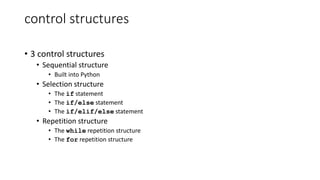 Unit2 control statements | PPT