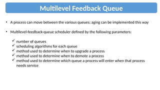 Comprehensive Overview of Process Management and CPU Scheduling in ...