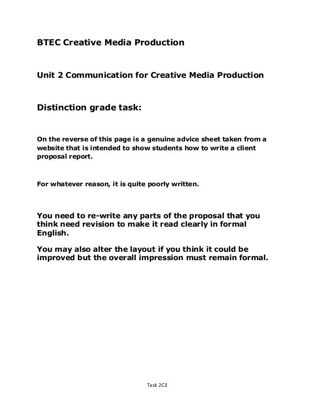 advertising proposal example