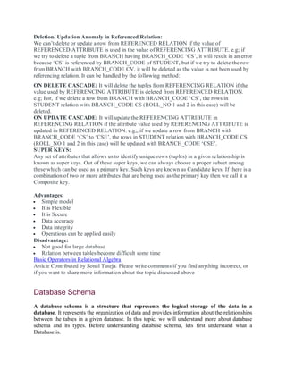 UNIT 2 DATABASE DESIGN 9.pdf ER DIAGRAMS | PDF