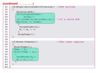 (continued . . . . . . . . . ) 
 