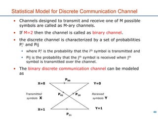 Digital Communication: Information Theory | PPT