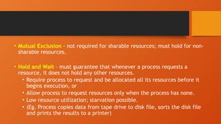 Comprehensive Overview of Deadlocks in Operating Systems: Prevention ...