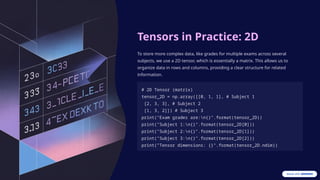 UNIT 2 DEEP LEARNING NEURAL NETWORKS CNN | PPTX