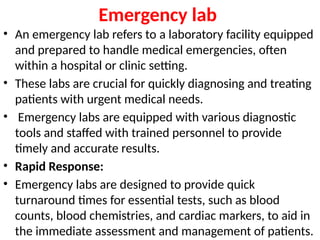 Unit 2 Department section of clinical laboratory | PPTX