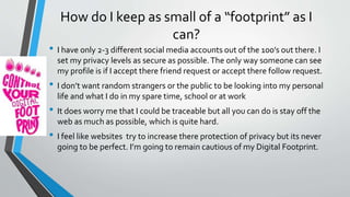 Digital Foot Print | PPTX
