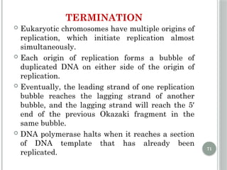 Comprehensive Overview of DNA Replication Mechanisms and Enzymes | PPTX