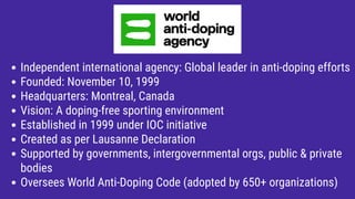 Doping control in Sports and Supplement testing | PDF