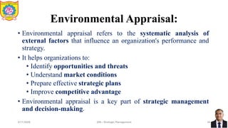 Comprehensive Environmental Analysis and Strategy Formulation in ...