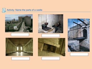 Activity: Name the parts of a castle 
 