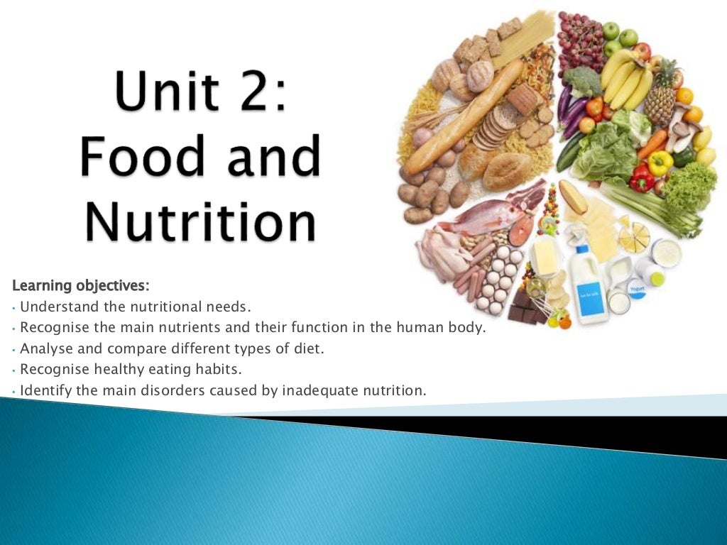 Unit 2 Food and Nutrition