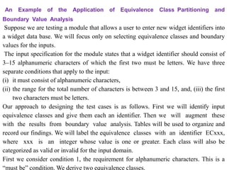 Alphanumeric Unit Test Example Unit2 for st | PPTX