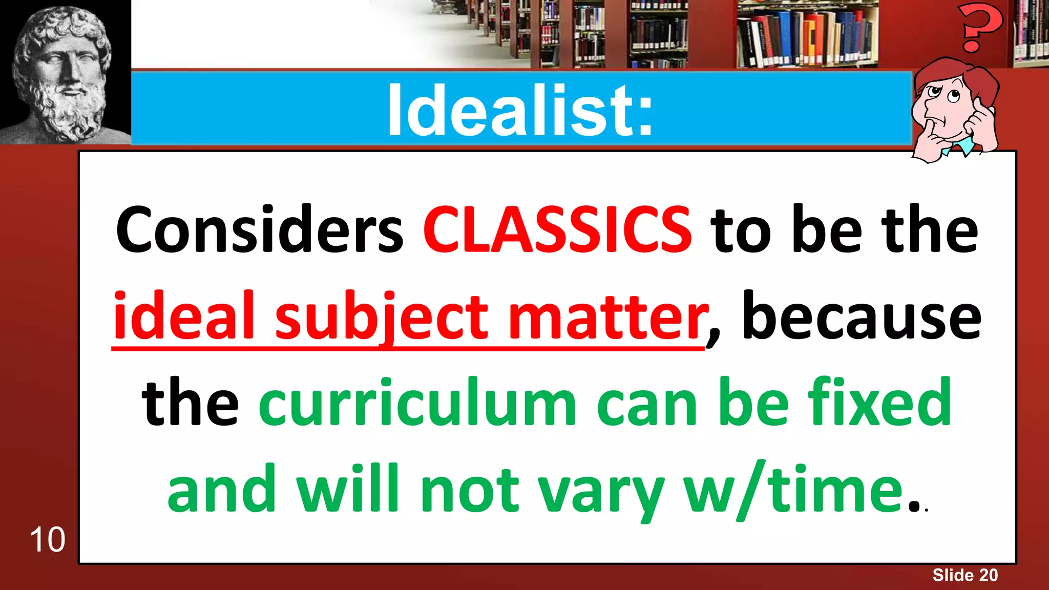 Unit 2 – Foundations of curriculum | PPTX