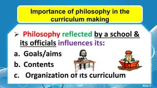 Unit 2 – Foundations of curriculum | PPTX