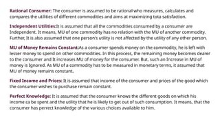 Comprehensive Guide to Consumer Equilibrium and Utility Theory | PPTX