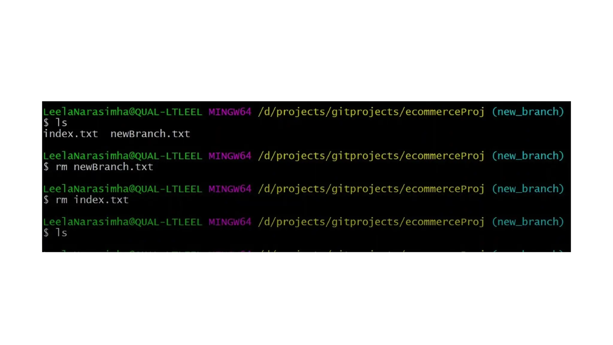 Git Version Control System usage in the devops