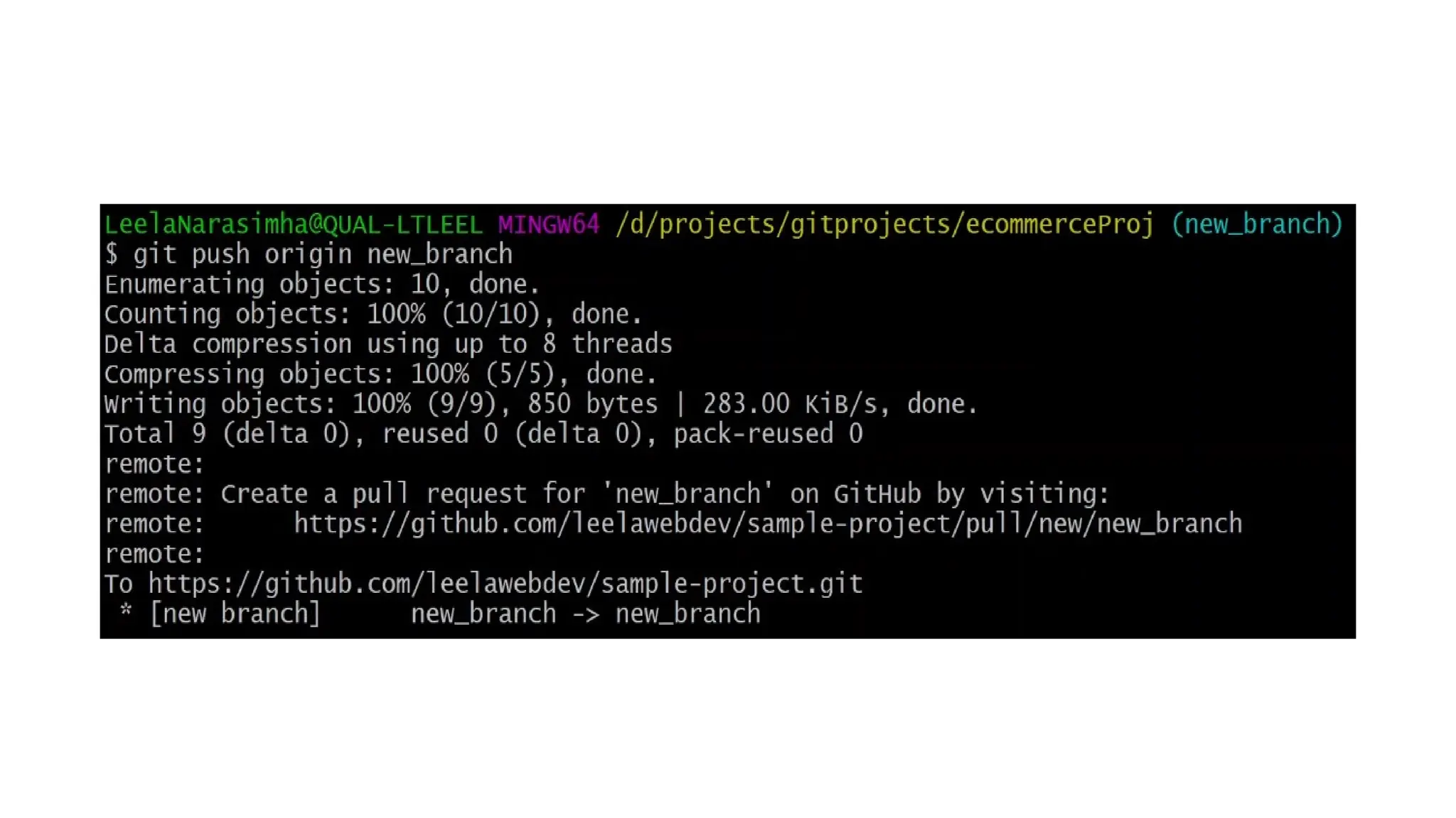 Git Version Control System usage in the devops